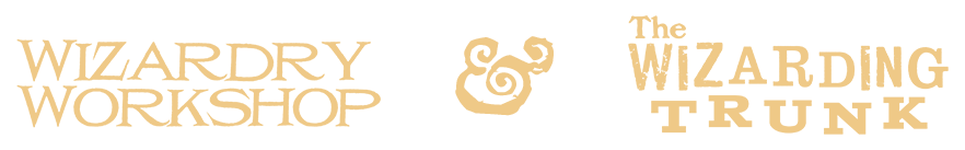 Wizardry Workshop and The Wizarding Trunk Logos
